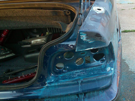 BMW e36 karosszéria javítás: Karosszéria szétbontás, összeszerelés, karosszériázás 6
